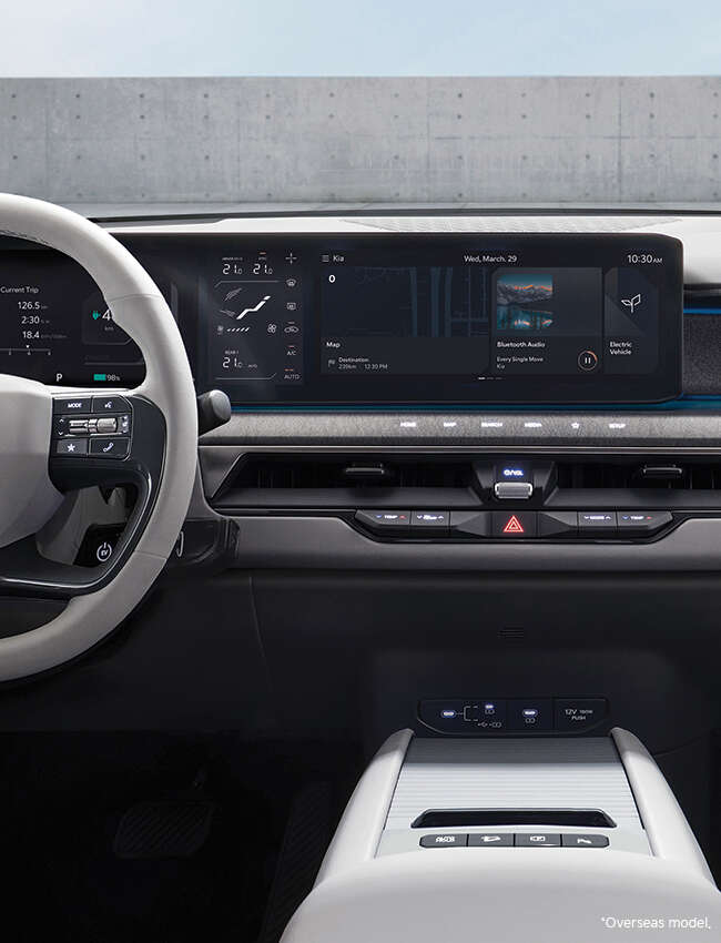 31.24cm (12.3)Curved Touchscreen Navigation